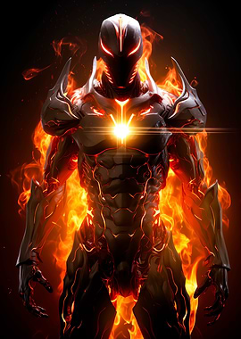 Cyber Flamme Warrior