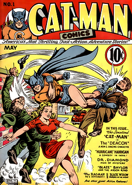 Cat Man Comic No 1