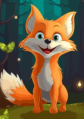 cute fox animal