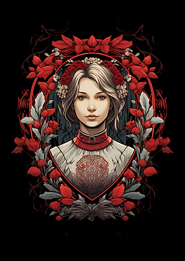 Slavic Girl Portrait