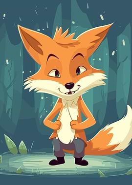 cute fox animal