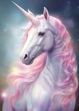 Pink Sparkling Unicorn