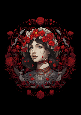 Slavic Girl Portrait