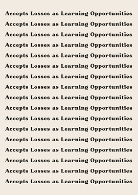 Accepts Losses as Learning