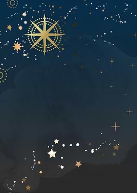 Starry Night Watercolor