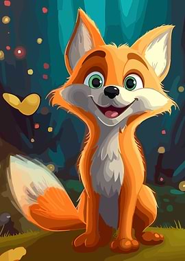 cute fox animal