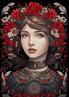 Slavic Girl Portrait