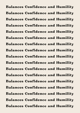 Balances Confidence and Hu