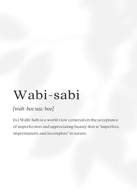 WABI SABI DEFINITION