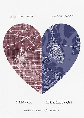 Denver and Charleston