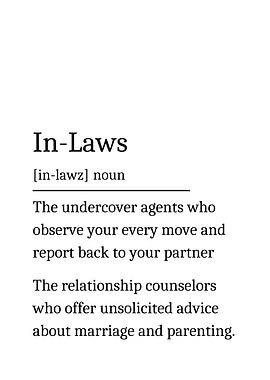 In Laws Definition