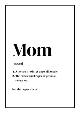 mom mama definition