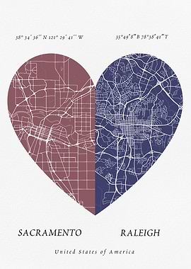 Sacramento and Raleigh