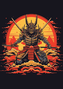Japanese Samurai Art