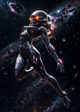 Space Girl Science Fiction