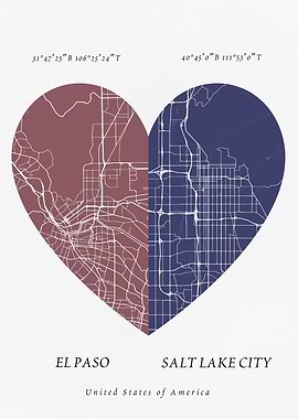 El paso and Saltlake city