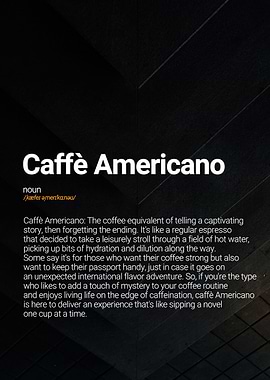 Caffe Americano