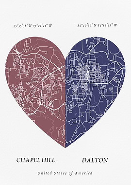 Chapel hill and Dalton