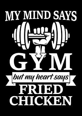 Gym Workout And Fast Food