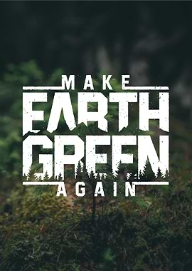 Earth Typography Design