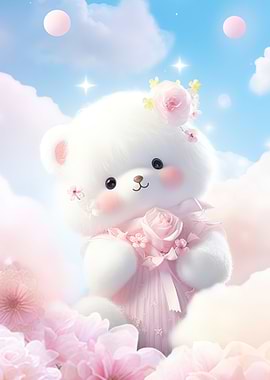 White Teddy Bear