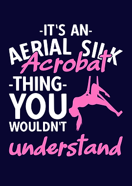 Aerial Silk Acrobat