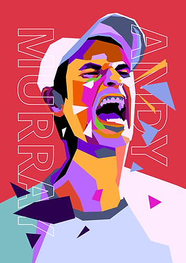 Andy Murray Pop Art