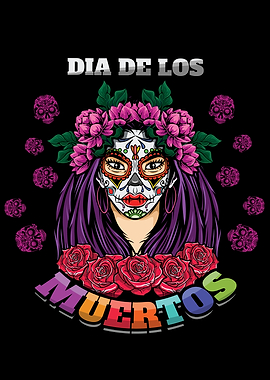 La Catrina Los Muertos Day