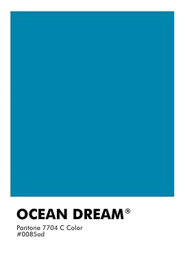 PANTONE OCEAN DREAM
