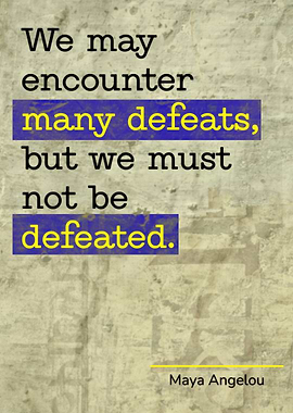 Never defeated