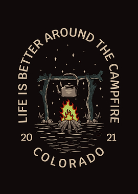 The Mountain Campfire