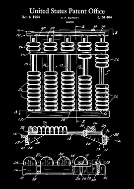 Abacus Design 1964 Patent