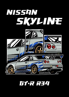 Nissan Skyline GTR R34