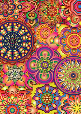 Psychedelic Mandala 5