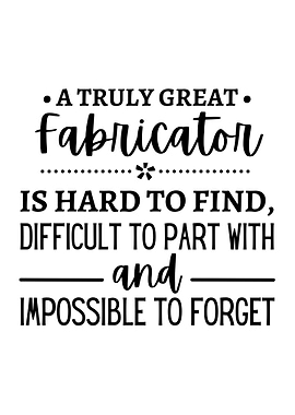 fabricator appreciation