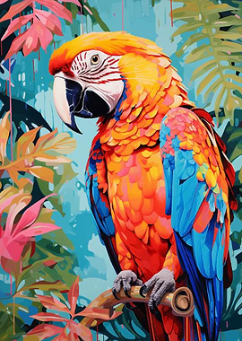 Parrot eyecatching