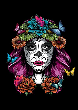 La Catrina Los Muertos Day
