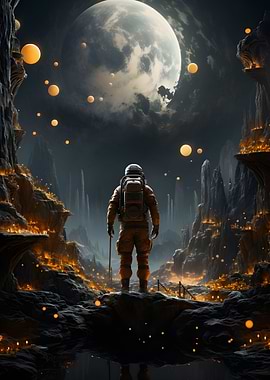 Adventurous Astronaut