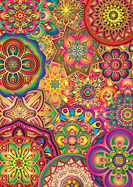 Psychedelic Mandalas 2