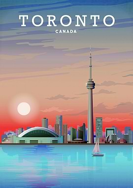 toronto ontario Travel Art