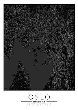 Oslo City Map