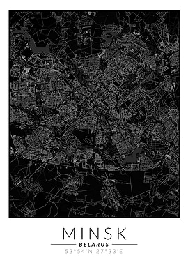 Minsk City Map