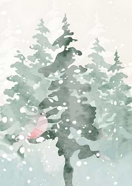 Winter Watercolor