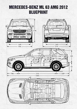 M Benz ML 63 AMG 2012