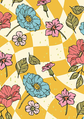 Sunrise Yellow Florals