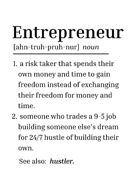 entrepreneur definition