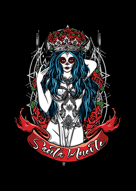 La Catrina Los Muertos Day