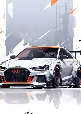 Audi RS8 Sport Race Car