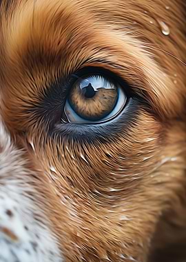 Dog Close Up