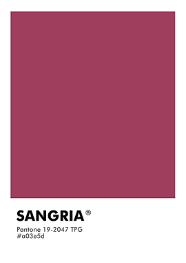 PANTONE SANGRIA